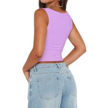 Abardsion Women’s Sexy Crop Top for Stylish Summer Looks