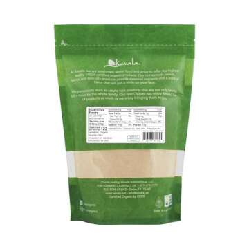 Kevala Organic Sesame Flour – Gluten Free, Making Bread, From Non GMO Seeds, All Purpose, Vegan, B...