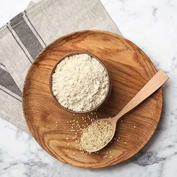 Kevala Organic Sesame Flour – Gluten Free, Making Bread, From Non GMO Seeds, All Purpose, Vegan, Baking and Cooking, 2 lb, 32 oz