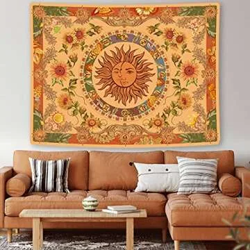 Accnicc Sun and Moon Tapestry for Stylish Home Decor