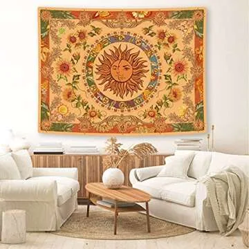Accnicc Sun and Moon Tapestry for Stylish Home Decor