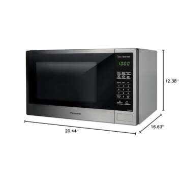 Efficient Panasonic NN-SU696S Microwave Oven for Easy Cooking