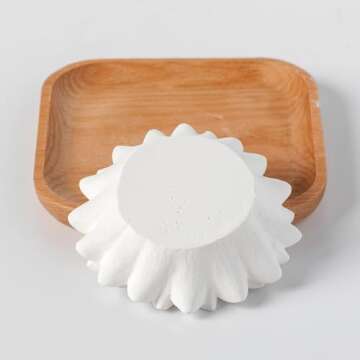 Plant Therapy Passive Sunflower Aromatherapy Diffuser - A Chic and Natural Home, Office, and Travel Essential Oil Diffuser