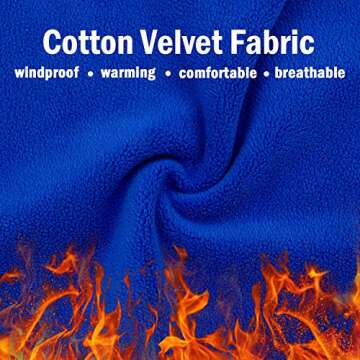 Kids Neck Warmer Gaiter Winter Fleece Face Neck Cover Balaclava Cold Weather Windproof Face Mask for Boys Girls Light Purple