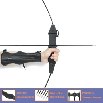 40" Youth Bow and Arrow Set for Kids 8-12