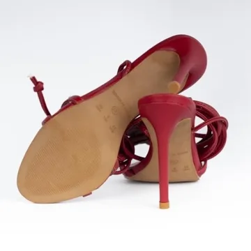 Shop CAPITTE Women's Stylish Rose Stiletto Heels Sandals