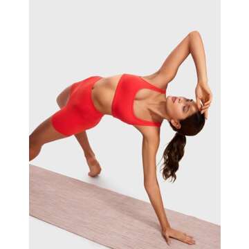 CRZ YOGA Butterluxe Mini Bra for Women - Light Support
