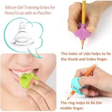 Firesara Training Grips - Fun Writing Aid for Everyone