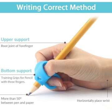 Firesara Training Grips - Fun Writing Aid for Everyone