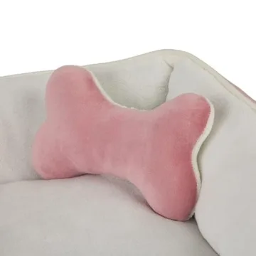 EveryYay Essentials Snooze Fest Dog Bed Bundle in Pink