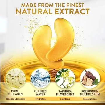 PatchRx Gold Under Eye Patches for Puffy Eyes and Dark Circles
