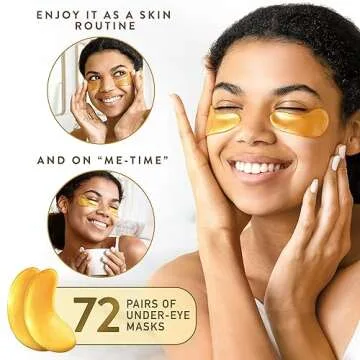 PatchRx Gold Under Eye Patches for Puffy Eyes and Dark Circles