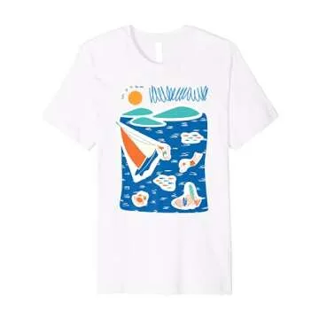 Let's Go To The Sea - 2 Premium T-Shirt