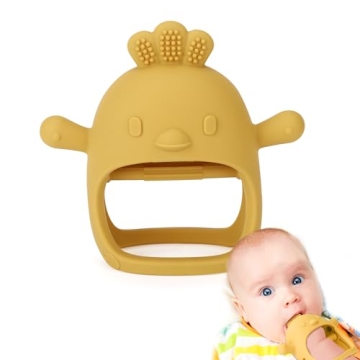 Socub Silicone Baby Teether Toy - Perfect Soothing Teething Companion for Infants 12+ Months