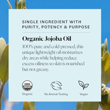 Sky Organics Organic Jojoba Oil for Glowing Skin
