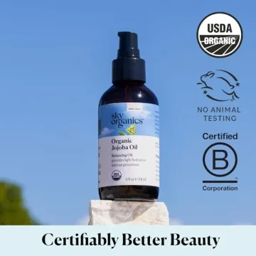Sky Organics Organic Jojoba Oil for Glowing Skin