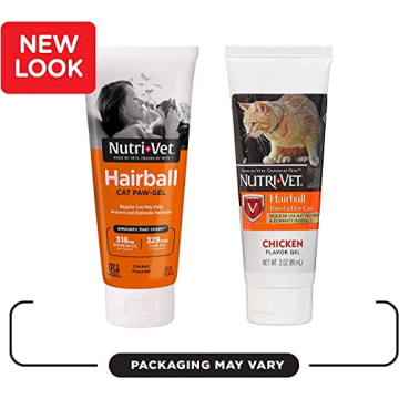 Nutri-Vet Cat Hairball Paw Gel | Chicken Flavor 3oz