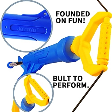 JQTOYD Huge Bow and Arrow Set for Kids Age 8-12