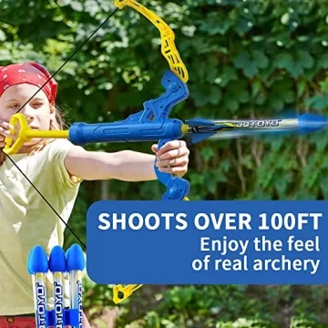 JQTOYD Huge Bow and Arrow Set for Kids Age 8-12