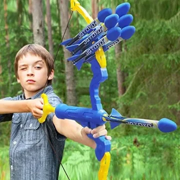 JQTOYD Huge Bow and Arrow Set for Kids Age 8-12