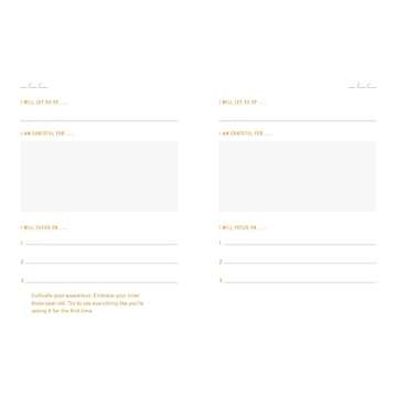 Two Minute Mornings Journal for Daily Gratitude and Mindfulness