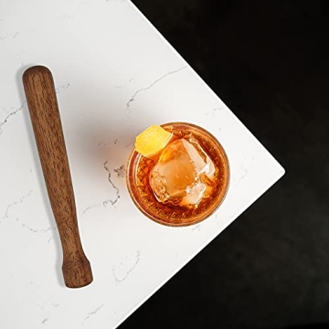 Hudson & Lane Wooden Cocktail Bar Muddler for Perfect Cocktails