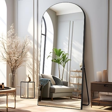 NeuType Arched Full Length Mirror - Stylish Safe Design