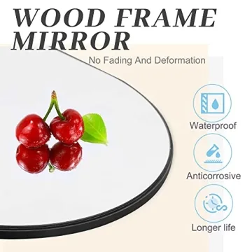 NeuType Arched Full Length Mirror - Stylish Safe Design