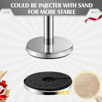 Ferraycle Stainless Steel Stanchions with Retractable Belt Barriers 6.6 ft Crowd Control Poles Ropes Safety Barriers Stanchions Post Ropes Line Dividers Queue Line Poles