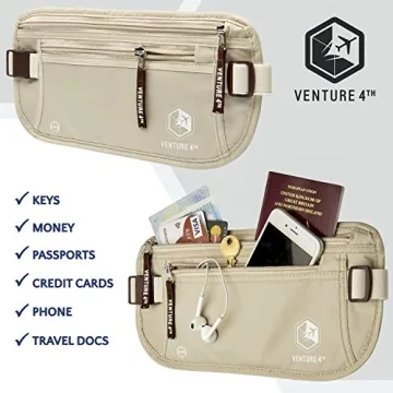 Secure VENTURE 4TH Money Belt for Safe Travels
