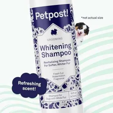 Petpost Dog Whitening Shampoo for Super White Fur