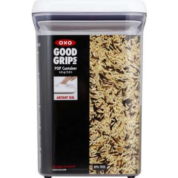 OXO Good Grips POP Container, Food Storage, 4 Qt