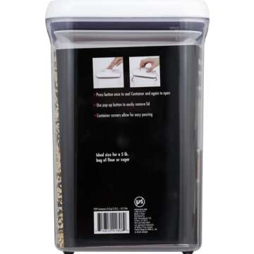 OXO Good Grips POP Container, Food Storage, 4 Qt