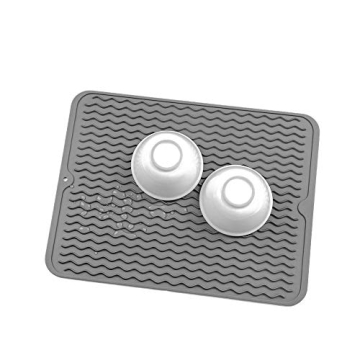 MicoYang Silicone Dish Drying Mat 16" x 12"