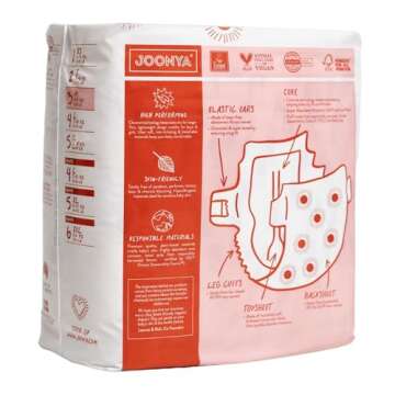 Joonya Baby Diapers - NonToxic Eco-Friendly Comfort for Baby