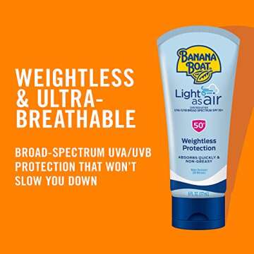 Banana Boat Light Air Sunscreen Lotion SPF 50 Twin Pack