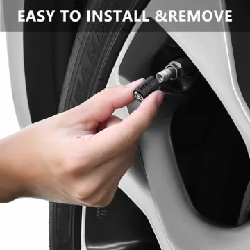 Durable Tire Valve Stem Caps for Toyota Vehicles