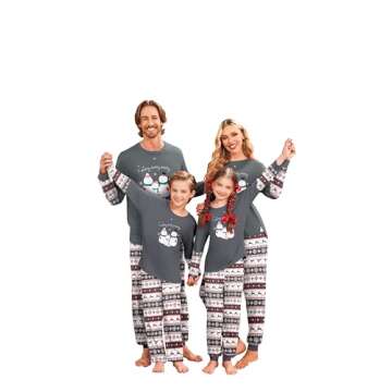 Cozy Ekouaer Family Christmas Pajamas for Everyone