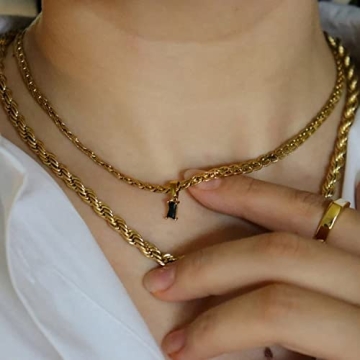 GOGOEY 18K Gold Filled Vintage Choker Necklace for Women