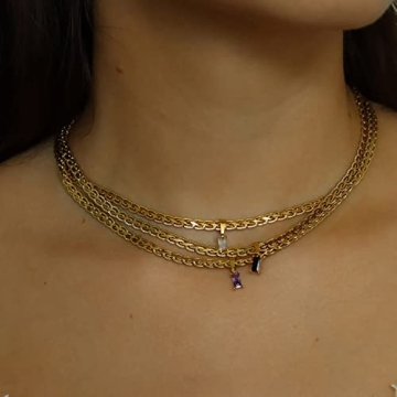 GOGOEY 18K Gold Filled Vintage Choker Necklace for Women
