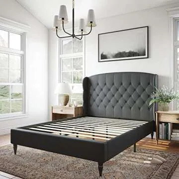 DeCoro Coventry King Platform Bed for Ultimate Comfort