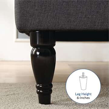 DeCoro Coventry King Platform Bed for Ultimate Comfort