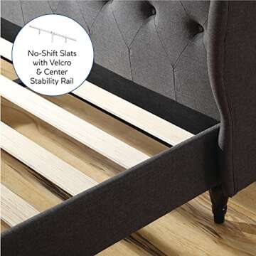 DeCoro Coventry King Platform Bed for Ultimate Comfort