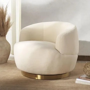 Luxury Comfort SAFAVIEH Couture Flynn Lamb Wool Chair