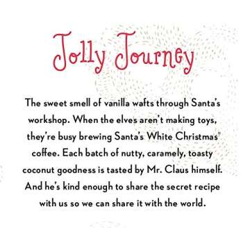 Barnie's Coffee & Tea Co. - Santa's White Christmas K-Cups, Coconut Caramel & Vanilla - Medium Roast (24 Count)