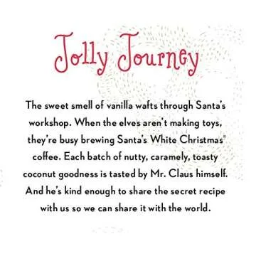 Barnie's Coffee & Tea Co. - Santa's White Christmas K-Cups, Coconut Caramel & Vanilla - Medium Roast (24 Count)