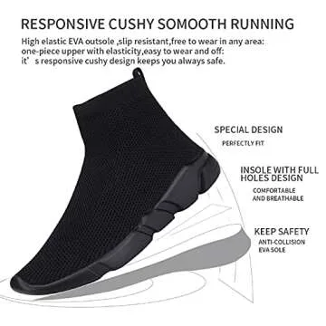 Stylish WXQ Men's Running Shoes for Comfort & Breathability