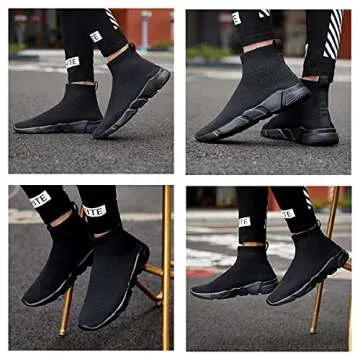 Stylish WXQ Men's Running Shoes for Comfort & Breathability