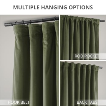 Luxurious Velvet Blackout Curtains for Elegant Spaces