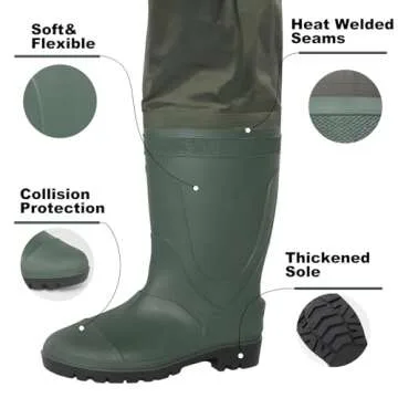 D DRYCODE Waterproof Hip Waders for Outdoor Enthusiasts